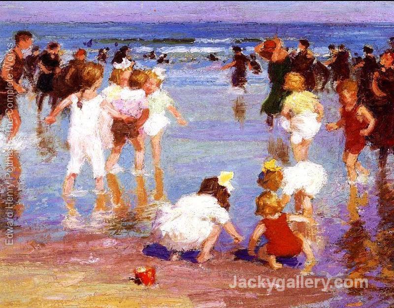 Happy Days -20 by Edward Henry Potthast paintings reproduction